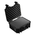 OUTDOOR case in black with foam insert 330x235x150 mm Volume 11,7 L Model: 3000/B/SI